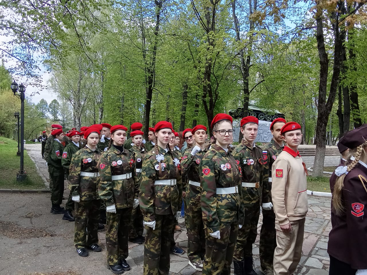 Парад Почётных караулов.