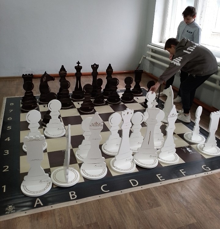 На кружке «Юный шахматист»